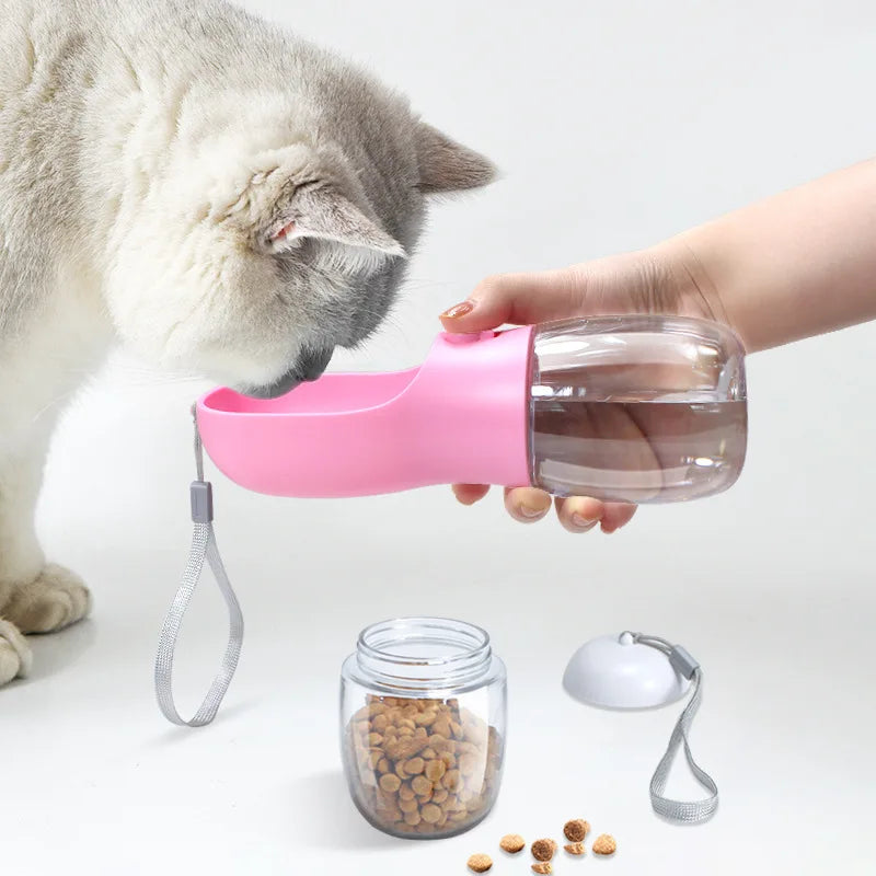 Bouteille d'eau portable pour chien et chat