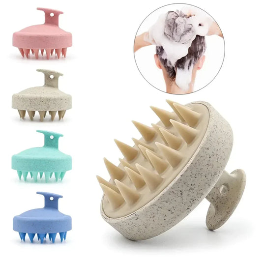 Brosse à shampooing en silicone